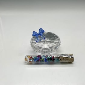 Swarovski Crystal Box, Jewel Sweetheart with Crystal Tube