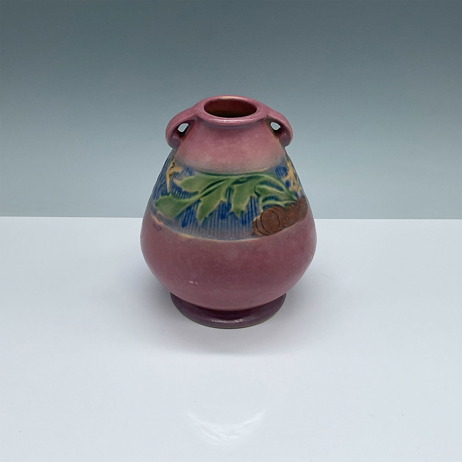 Roseville Pottery Vase, Baneda Pattern (1 of 3)