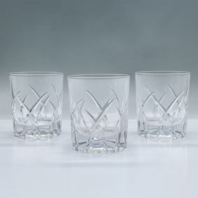 3pc Double Old Fashioned Glasses