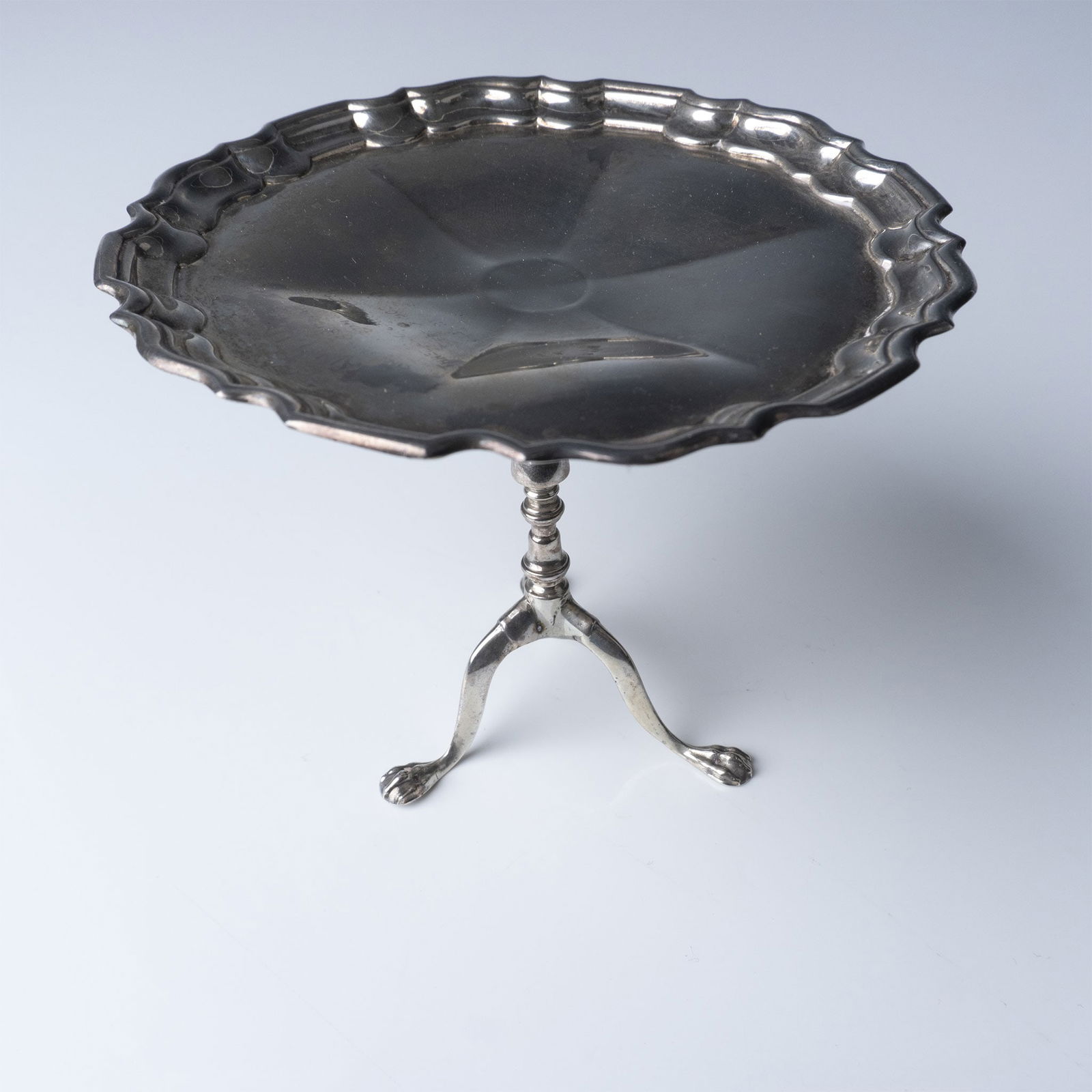 Goldsmiths & Silversmiths Co Sterling Silver Mini Cake Stand (1 of 6)