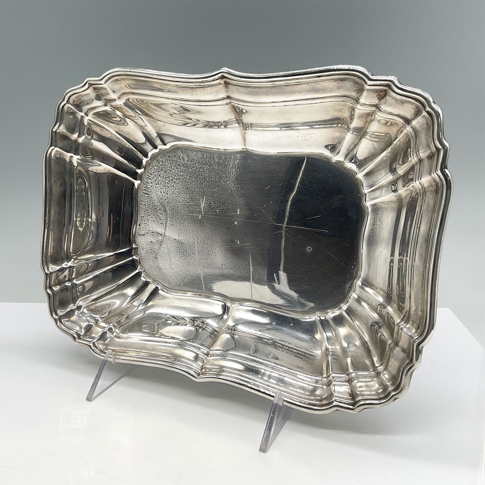 Gorham Sterling Silver Serving Bowl, Chippendale (1 of 4)