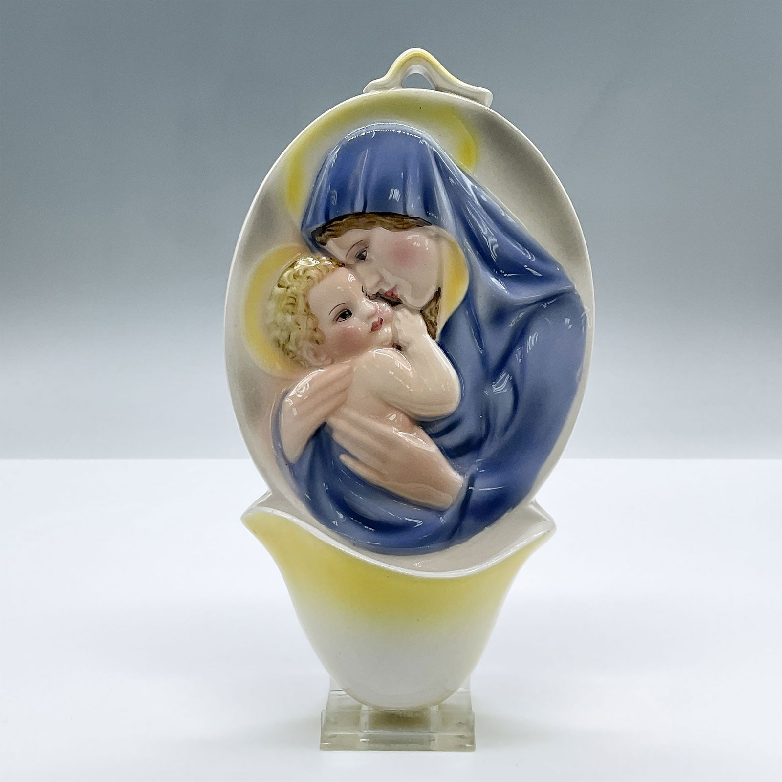 Wien Keramos Madonna and Child Porcelain Wall Art (1 of 2)