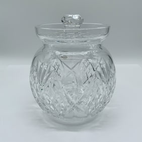 Waterford Crystal Lidded Biscuit Barrel