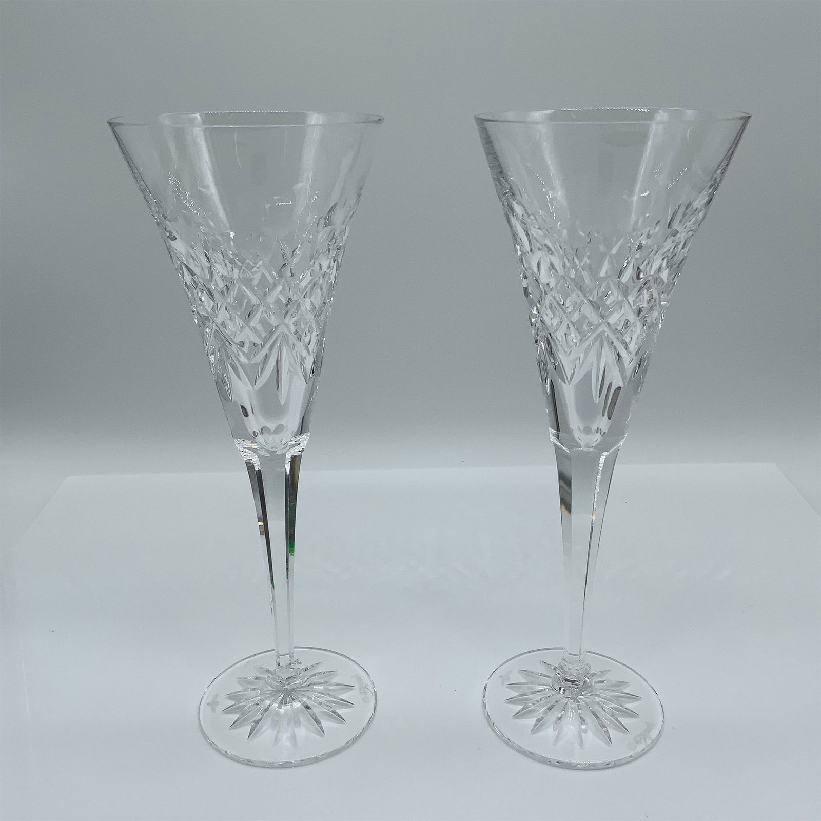 Waterford Crystal Toasting Flutes, Mickey Mouse Pair (1 of 4)