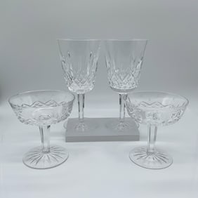 4pc Waterford Crystal Glassware