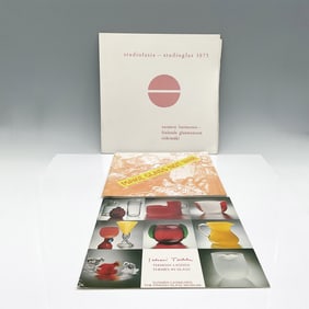 3pc Finnish Glass Museum - Studio Glass Booklets
