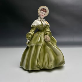 Vintage Florence Ceramics Figurine, Abigail
