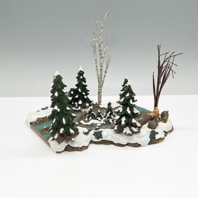Dept 56 Woodland Animals at Mill Creek Snow Village Acc.