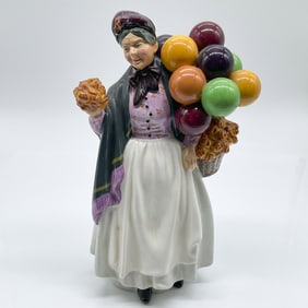 Royal Doulton "Biddy Pennyfarthing" HN1843 Figurine