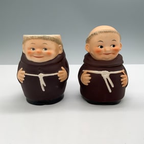 2pc Goebel Jolly Monks Jar & Mug Set
