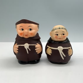 2pc Goebel Jolly Monks Sugar & Cream Set