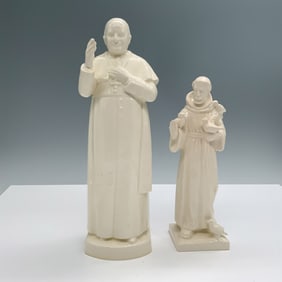 Goebel Porcelain Figurines, Pope John & Saint Francis