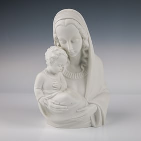 Orlik Madonna and Child Porcelain Figurine