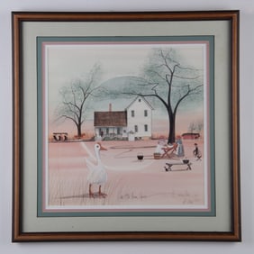 Patricia Buckley Moss, Color Print on Paper, Signed