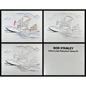 Robert Stanley (American 1932-1997) 3 Lithographs, Signed