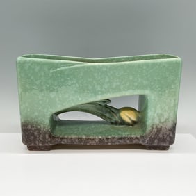 Roseville Pottery Artwood Ikebana Vase 1056-10