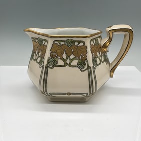 Bernardaud & Co. (B&C) Art Nouveau  Pitcher with Grape Motif