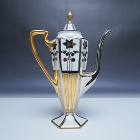 D & C Stouffer Coffee Pot, Lily of the Valley