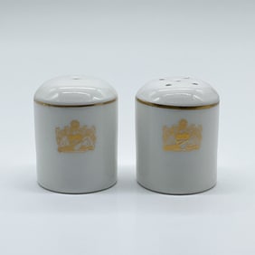 Pair of Royal Doulton Miniature Salt and Pepper Shakers