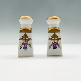 Pickard Hand-Painted Salt and Pepper Shakers