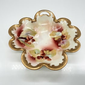 Rosenthal & Co. Pickard Hand-Painted Nut Harvest Dish