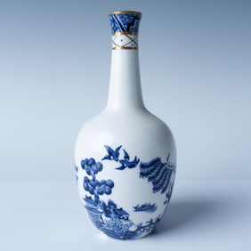 Royal Doulton Booths Real Old Willow Flower Vase