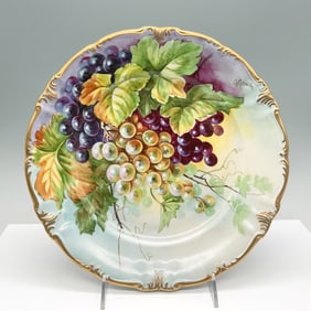 Vintage Bavaria Serving Plate Featuring Grapes