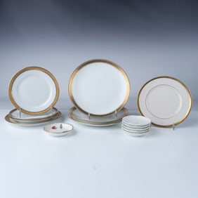 14pc China Plates and Dishes, Pickard, Rosenthal & More