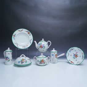 Rouen R. Briggs Co Boston Porcelain Tea Service