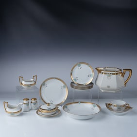 16pc Pickard Porcelain Serving Pieces