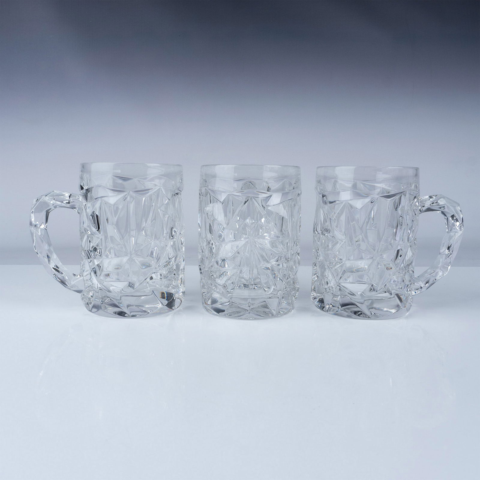 Tiffany & Co. Crystal Beer Mugs - Set of 3 (1 of 4)