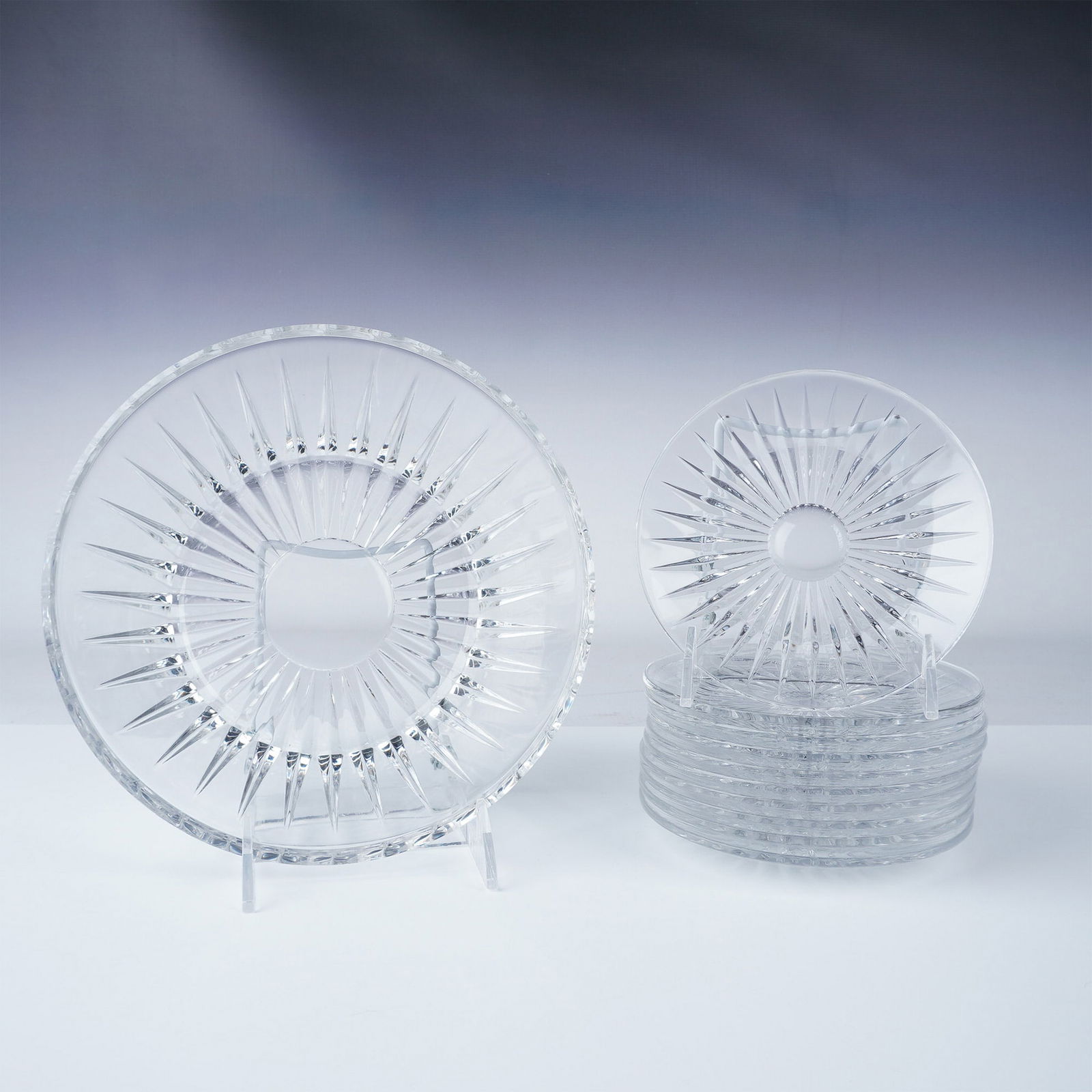 Val Saint Lambert 11-Piece Crystal Dessert Set (1 of 7)