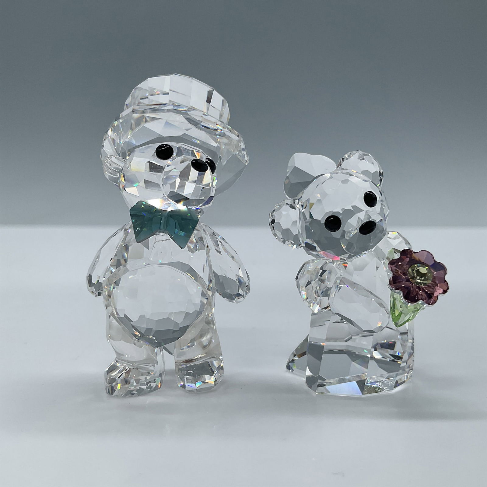 2pc Swarovski Crystal Figurines, Kris Bears You & I (1 of 5)