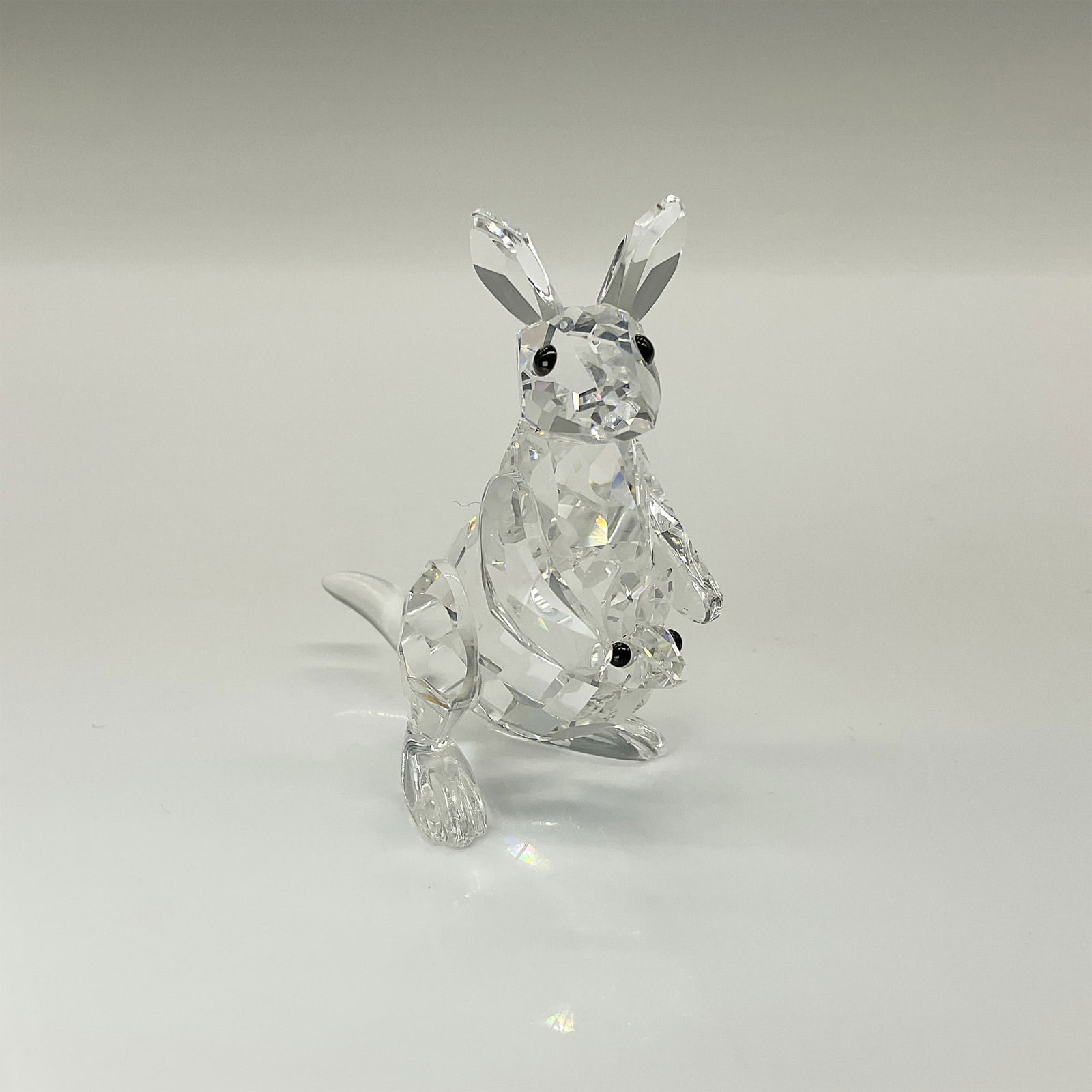 Swarovski Crystal Figurine Mother Kangaroo (1 of 5)
