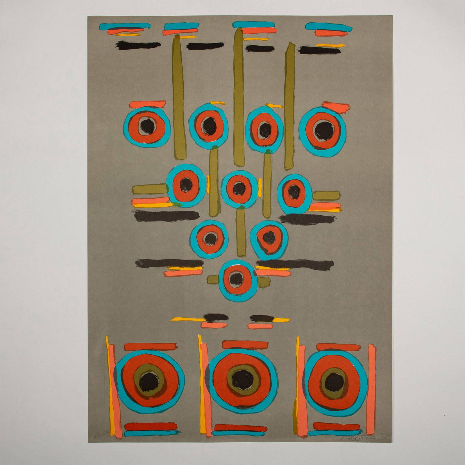 Betty Parsons, Original Color Screenprint on Paper, Signed (1 of 8)