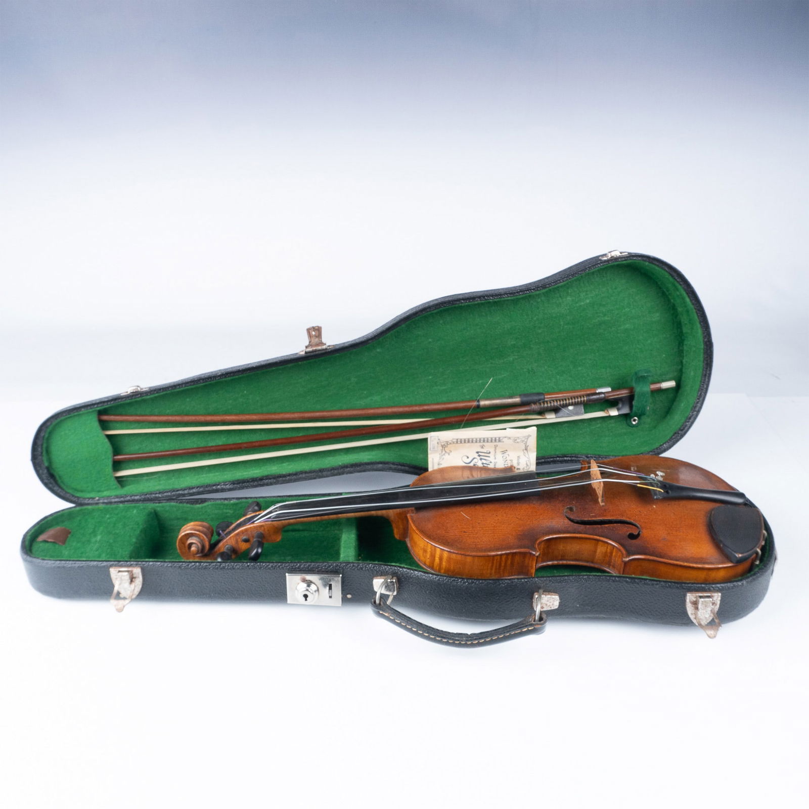 5pc Carlo Robelli Violin, Case, Reichel & Cauberra Bows (1 of 8)