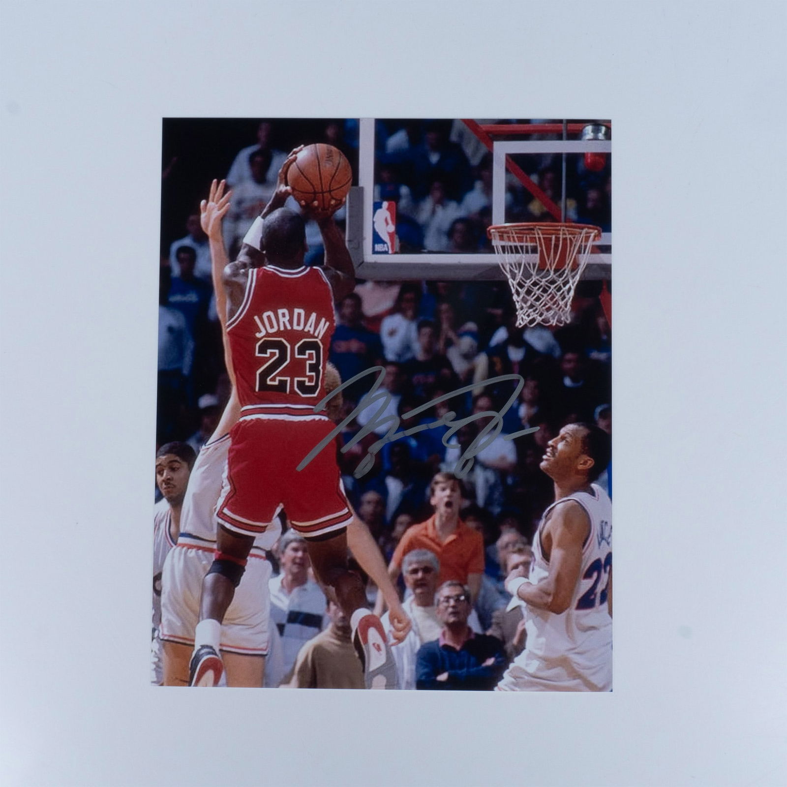 Michael Jordan Chicago Bulls Basketball Photo Signed w/COA (1 of 3)