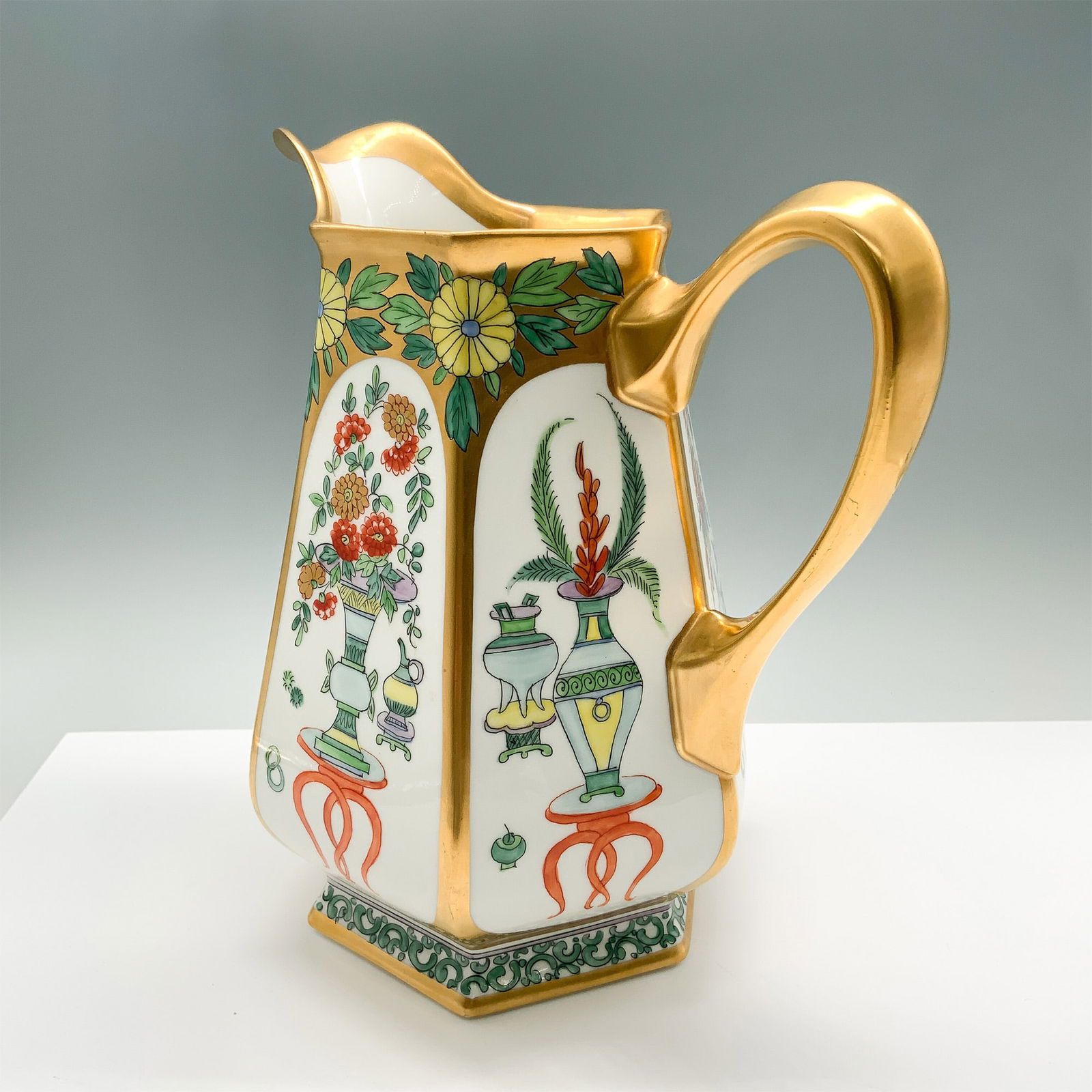 Pickard China Porcelain Pitcher with Oriental Design (1 of 3)
