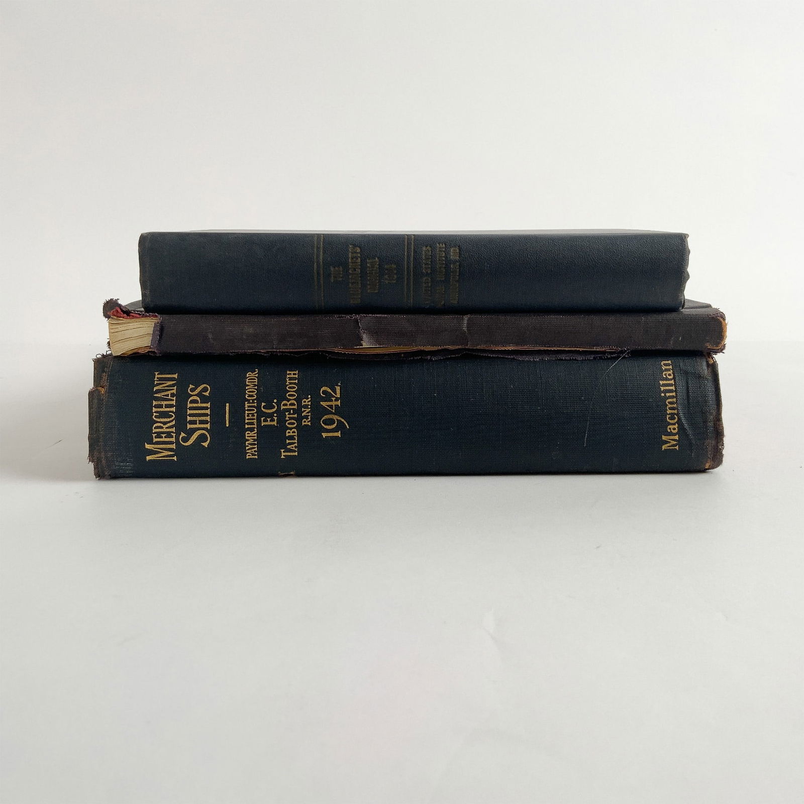 3pc WWII Naval and Merchant Shipping Reference Books (1 of 6)