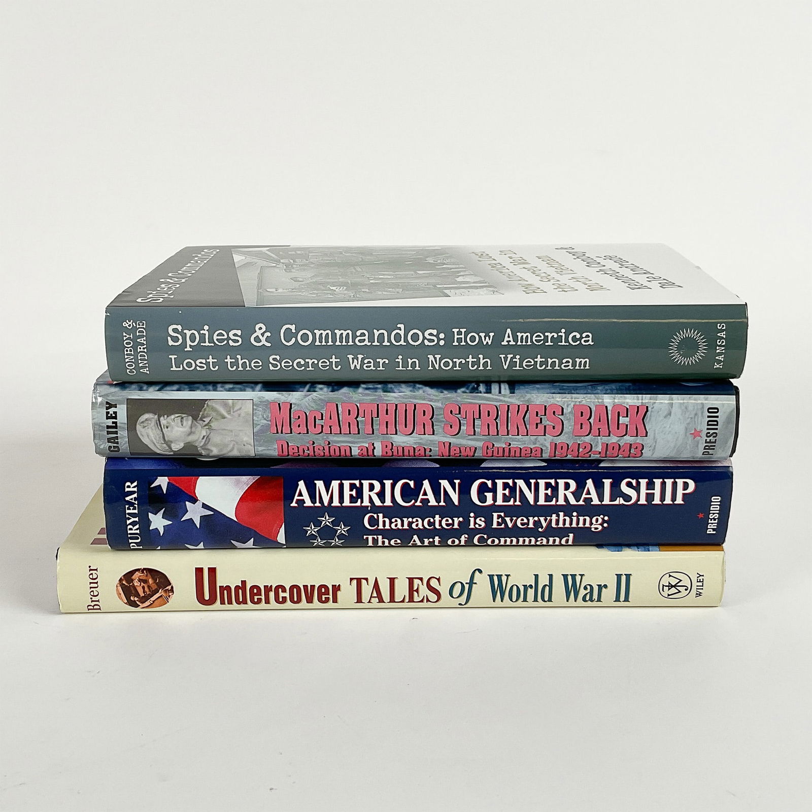 4pc Military History Book Collection WWII & Vietnam War (1 of 4)