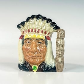 North American Indian D6614 Small Doulton Character Jug