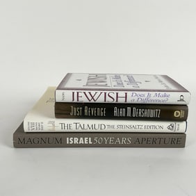 4pc Jewish and Israeli History and Literature Book Set