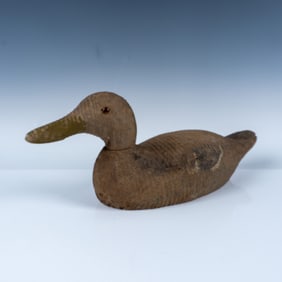 Vintage Wooden Mallard Duck Decoy