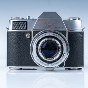 Kodak Retina Reflex Camera with Original Leather Case