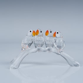 Swarovski Baby Lovebirds Figurine, 199123
