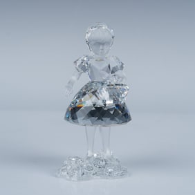 Swarovski Crystal Figurine - "Red Riding Hood with Basket"
