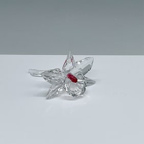 Swarovski Crystal Figurine, Orchid Pink with Box