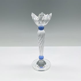Swarovski Crystal and Blue Accents Candle Holder
