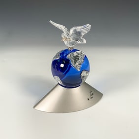 Swarovski Crystal Figurine, Planet Vision 2000