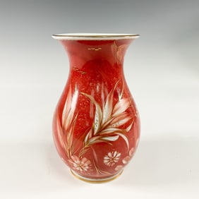 Rosenthal Hand Painted Porcelain Floral Vase